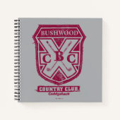Caddyshack | Bushwood Country Club Crest Notitieboek (Voorkant)