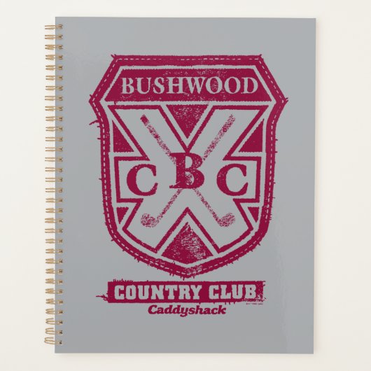 Caddyshack | Bushwood Country Club Crest Planner (Voorkant)
