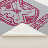 Caddyshack | Bushwood Country Club Crest Sherpa Deken (3/4)