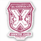 Caddyshack | Bushwood Country Club Crest Sticker (Voorkant)