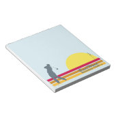 Caddyshack | Bushwood Country Club Sunrise Notitieblok (Schuin)