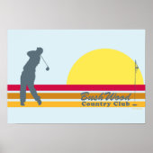 Caddyshack | Bushwood Country Club Sunrise Poster (Voorkant)
