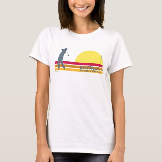 Caddyshack | Bushwood Country Club Sunrise T-shirt (Voorkant)