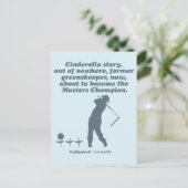 Caddyshack | Cindrella Story Briefkaart (Staand voorkant)