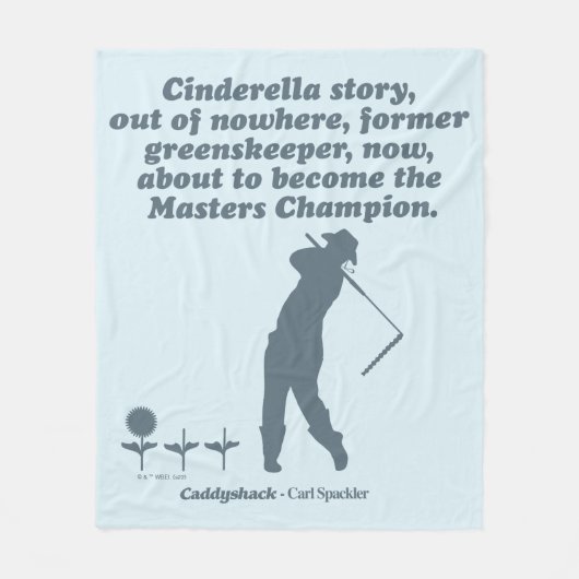 Caddyshack | Cindrella Story Fleece Deken (Voorkant)