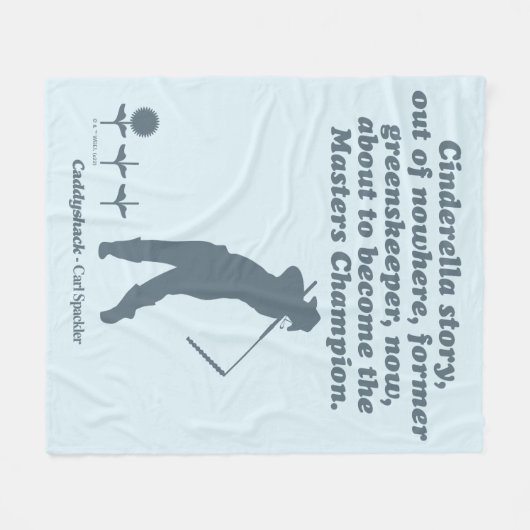 Caddyshack | Cindrella Story Fleece Deken (Voorkant (Horizontaal))