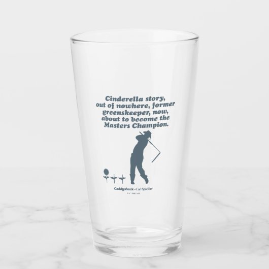 Caddyshack | Cindrella Story Glas (Voorkant)