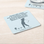 Caddyshack | Cindrella Story Kartonnen Onderzetters (Schuin)