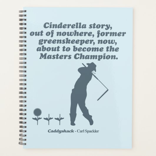 Caddyshack | Cindrella Story Planner (Voorkant)