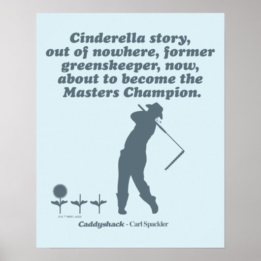 Caddyshack | Cindrella Story Poster (Voorkant)
