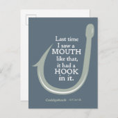 Caddyshack | De laatste keer dat ik zo'n mond zag Briefkaart (Voorkant / Achterkant)