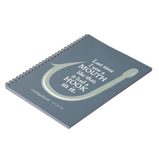 Caddyshack | De laatste keer dat ik zo'n mond zag Notitieboek (Linkerzijde)