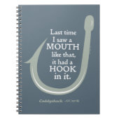 Caddyshack | De laatste keer dat ik zo'n mond zag Notitieboek (Voorkant)