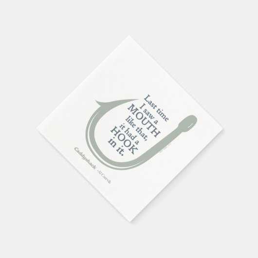 Caddyshack | De laatste keer dat ik zo'n mond zag Servet (Hoek)