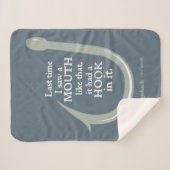 Caddyshack | De laatste keer dat ik zo'n mond zag Sherpa Deken (Voorkant (horizontaal))