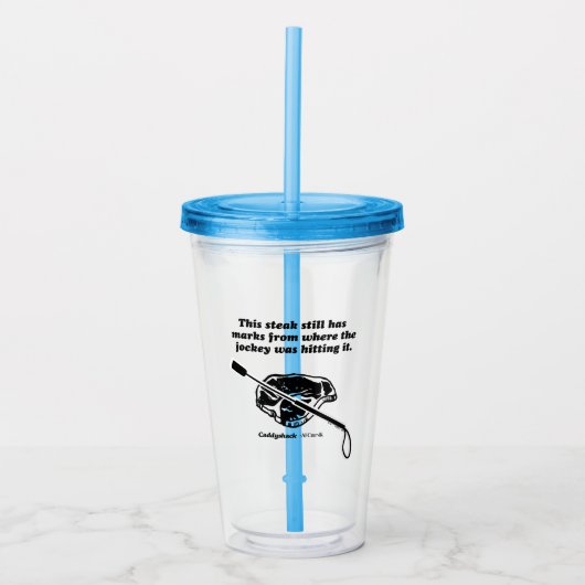 Caddyshack | Deze steak heeft nog steeds tekens Acryl Drinkbeker (Voorkant)