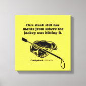 Caddyshack | Deze steak heeft nog steeds tekens Canvas Afdruk (Voorkant)