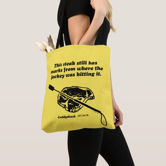 Caddyshack | Deze steak heeft nog steeds tekens Tote Bag (Dichtbij)
