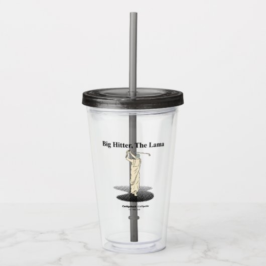 Caddyshack | Grote Hitter, de lama Acryl Drinkbeker (Voorkant)