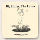 Caddyshack | Grote Hitter, de lama Bier Onderzetter (Voorkant)