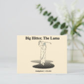 Caddyshack | Grote Hitter, de lama Briefkaart (Staand voorkant)