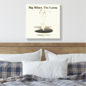 Caddyshack | Grote Hitter, de lama Canvas Afdruk (Insitu (Slaapkamer))