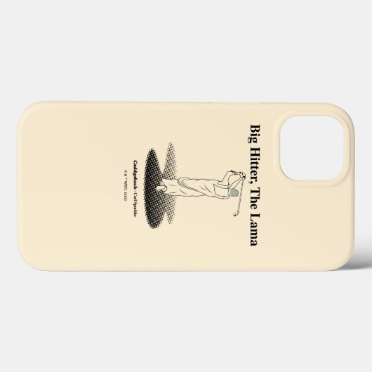 Caddyshack | Grote Hitter, de lama Case-Mate iPhone Case (Achterkant (horizontaal))