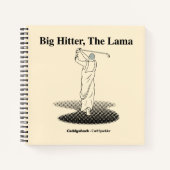 Caddyshack | Grote Hitter, de lama Notitieboek (Voorkant)