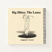 Caddyshack | Grote Hitter, de lama Notitieboek (Achterkant)