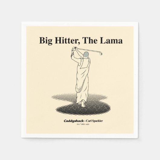 Caddyshack | Grote Hitter, de lama Servet (Voorkant)