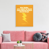 Caddyshack | Hé Baby, je moet iets zijn geweest Canvas Afdruk (Insitu (Woonkamer))