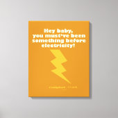 Caddyshack | Hé Baby, je moet iets zijn geweest Canvas Afdruk (Voorkant)