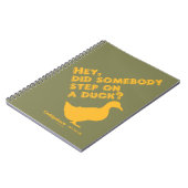 Caddyshack Hé, is iemand op een wagen gestapt? Notitieboek (Linkerzijde)