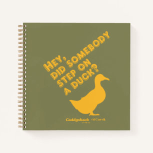 Caddyshack Hé, is iemand op een wagen gestapt? Notitieboek