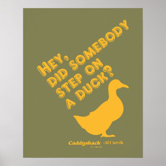 Caddyshack Hé, is iemand op een wagen gestapt? Poster