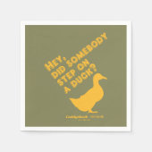 Caddyshack Hé, is iemand op een wagen gestapt? Servet (Voorkant)