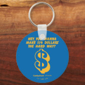 Caddyshack | Hé, wil je 14 dollar de moeite waard  Sleutelhanger (Voorkant)