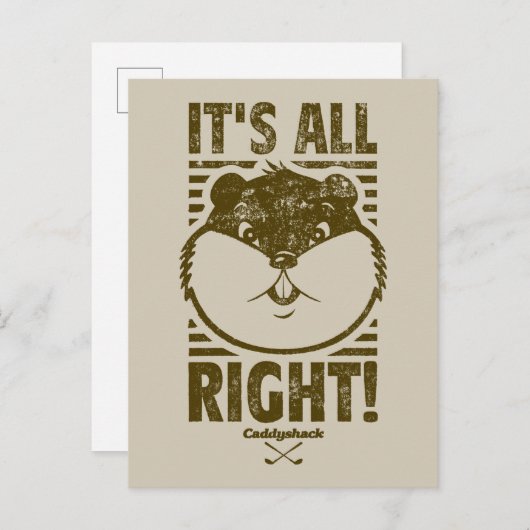 Caddyshack | Het is goed! Briefkaart (Voorkant / Achterkant)