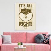 Caddyshack | Het is goed! Canvas Afdruk (Insitu (Woonkamer))