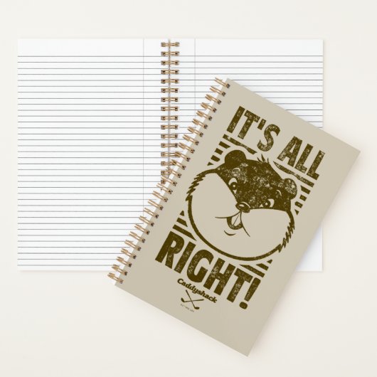 Caddyshack | Het is goed! Notitieboek (Binnen)