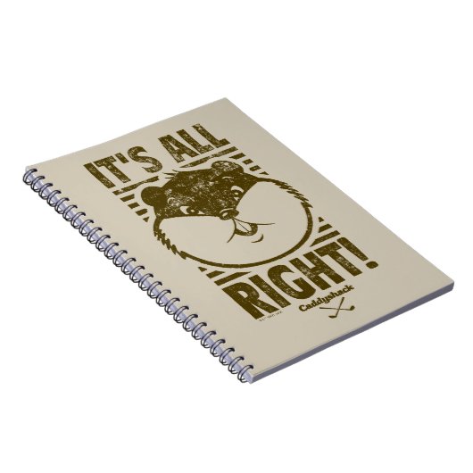 Caddyshack | Het is goed! Notitieboek (Rechterzijde)