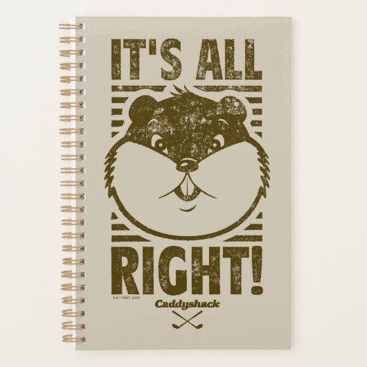 Caddyshack | Het is goed! Planner (Voorkant)
