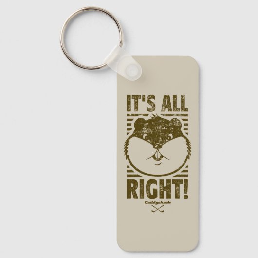 Caddyshack | Het is goed! Sleutelhanger (Voorkant)