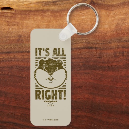 Caddyshack | Het is goed! Sleutelhanger (Achterkant)