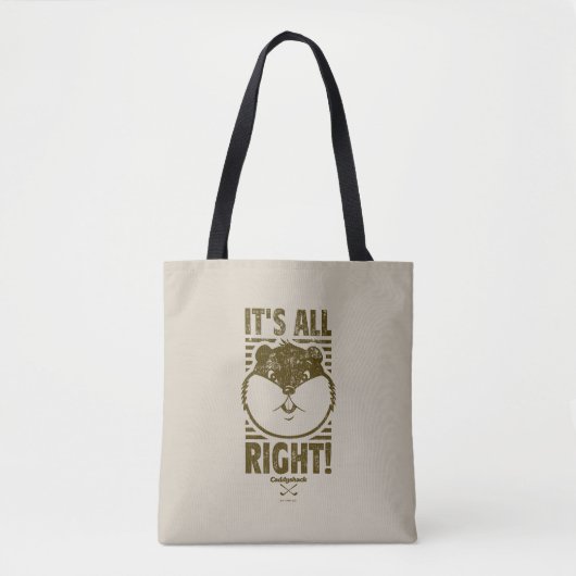 Caddyshack | Het is goed! Tote Bag (Voorkant)