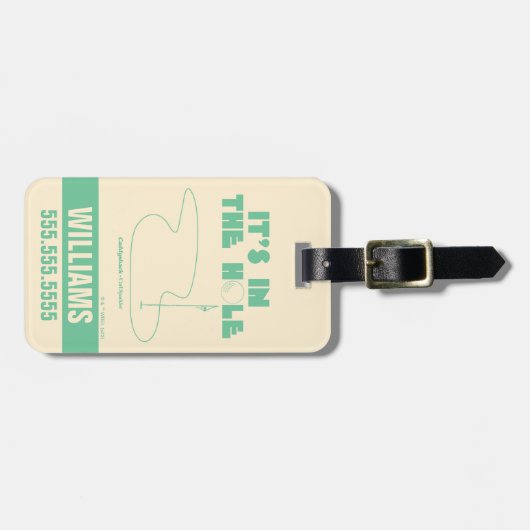 Caddyshack | Het is in het gat Bagagelabel (Voorkant horizontaal)