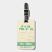 Caddyshack | Het is in het gat Bagagelabel (Voorkant verticaal)