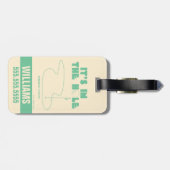 Caddyshack | Het is in het gat Bagagelabel (Achterkant horizontaal)