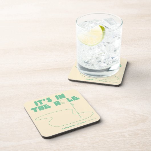 Caddyshack | Het is in het gat Bier Onderzetter (Rechterzijde)