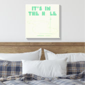 Caddyshack | Het is in het gat Canvas Afdruk (Insitu (Slaapkamer))